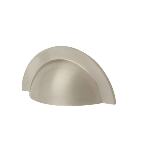 Cup Handle Brushed Satin Nickel